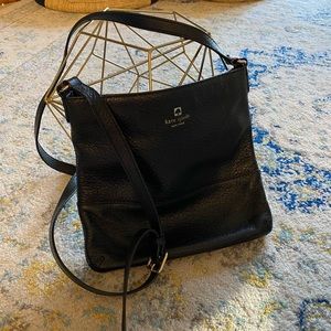 Leather Kate Spade crossbody with dust bag.
